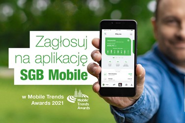 Aplikacja SGB Mobile po raz kolejny z nominowana w konkursie Mobile Trends Awards