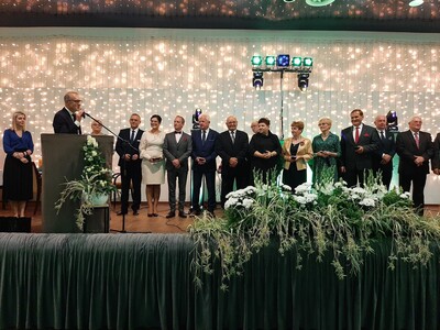 Jubileusz 160-lecia Banku Spółdzielczego w Pleszewie - pracownicy Banku uhonorowani odznaczeniami KZBS