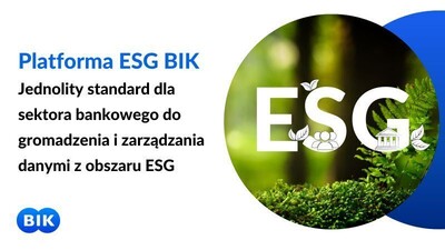 Platforma ESG BIK - sektorowe rozwiązanie do wymiany i raportowania danych