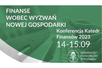 Konferencja Katedr Finansów z udziałem Profesor Małgorzaty Iwanicz-Drozdowskiej